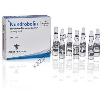 Nandrobolin (Дека, Нандролон деканоат) Alpha Pharma 10 ампул по 1мл (1амп 250 мг) - Ереван