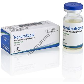 Нандролон фенилпропионат NandroRapid (Дураболин) Alpha Pharma балон 10 мл (100 мг/1 мл) - Ереван