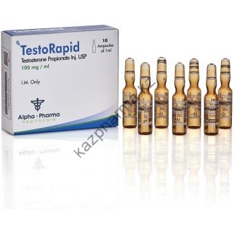 TestoRapid (Тестостерон пропионат) Alpha Pharma 10 ампул по 1мл (1амп 100 мг) - Ереван