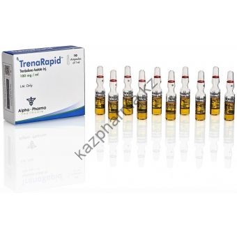 Тренболон ацетат Alpha Pharma (TrenaRapid) 10 ампул по 1мл (1амп 100 мг) - Ереван