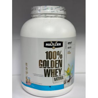 Протеин Maxler 100% Golden Whey Natural 5 lbs 2270 грамм (64 порц) Ереван
