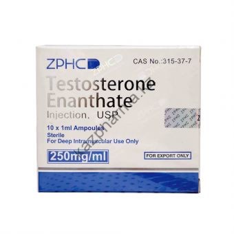 Тестостерон энантат ZPHC (Testosterone Enanthate) 10 ампул по 1мл (1амп 250 мг/1 мл) - Ереван